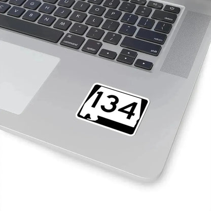 Alabama 134 (Alabama) (Road Sign) STICKER Vinyl Kiss-Cut Decal - The Sticker Space
