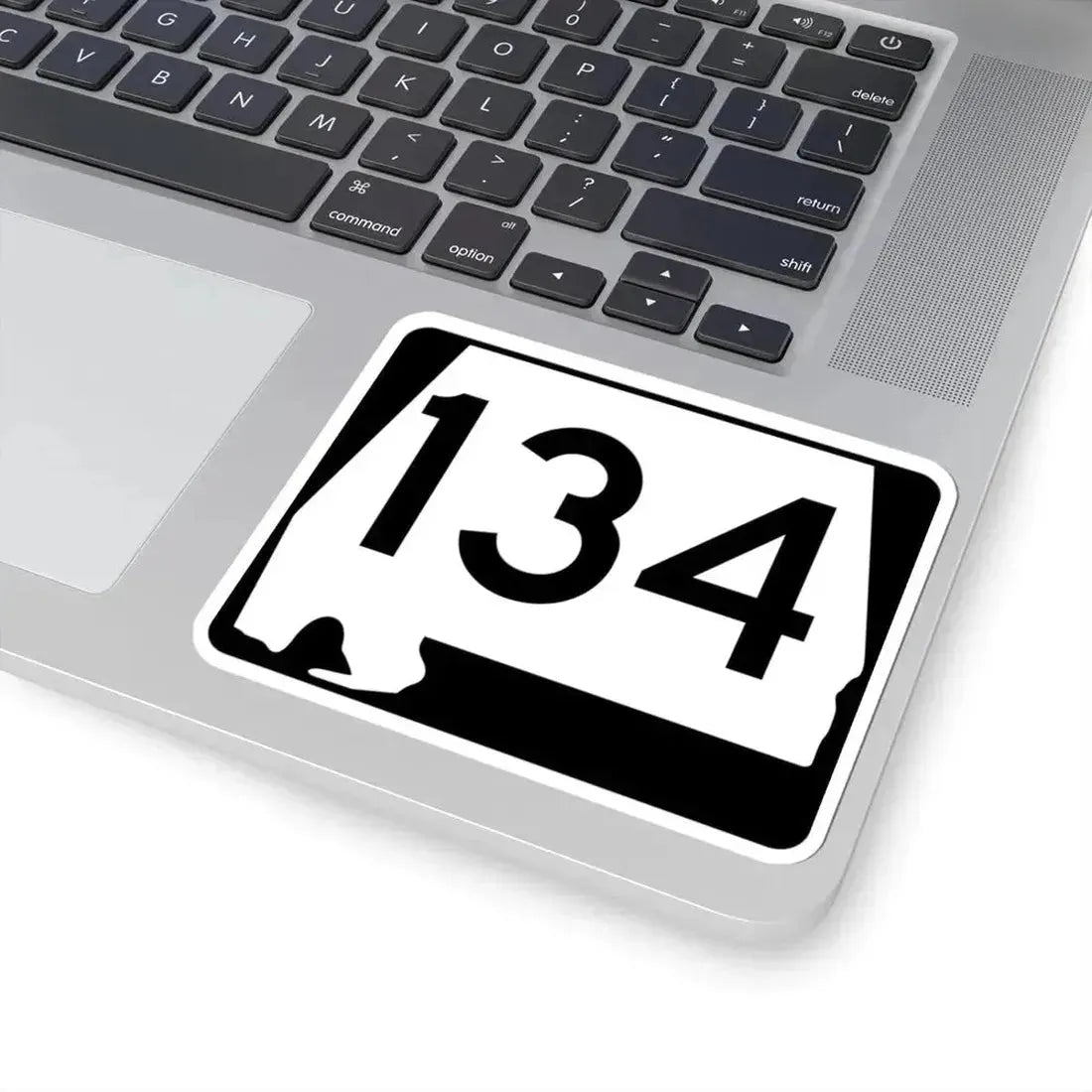 Alabama 134 (Alabama) (Road Sign) STICKER Vinyl Kiss-Cut Decal - The Sticker Space