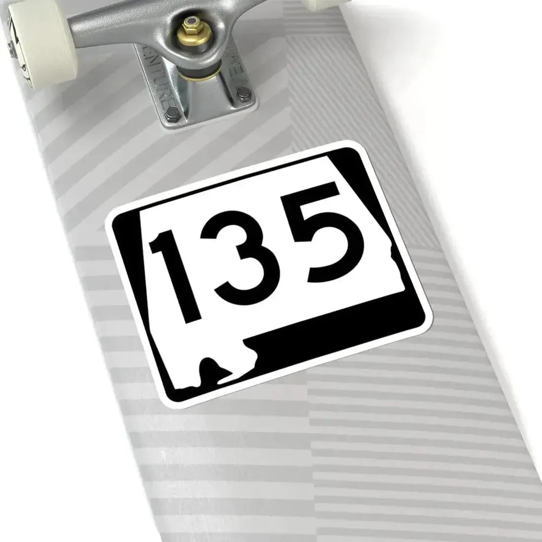 Alabama 135 (Alabama) (Road Sign) STICKER Vinyl Kiss-Cut Decal - The Sticker Space