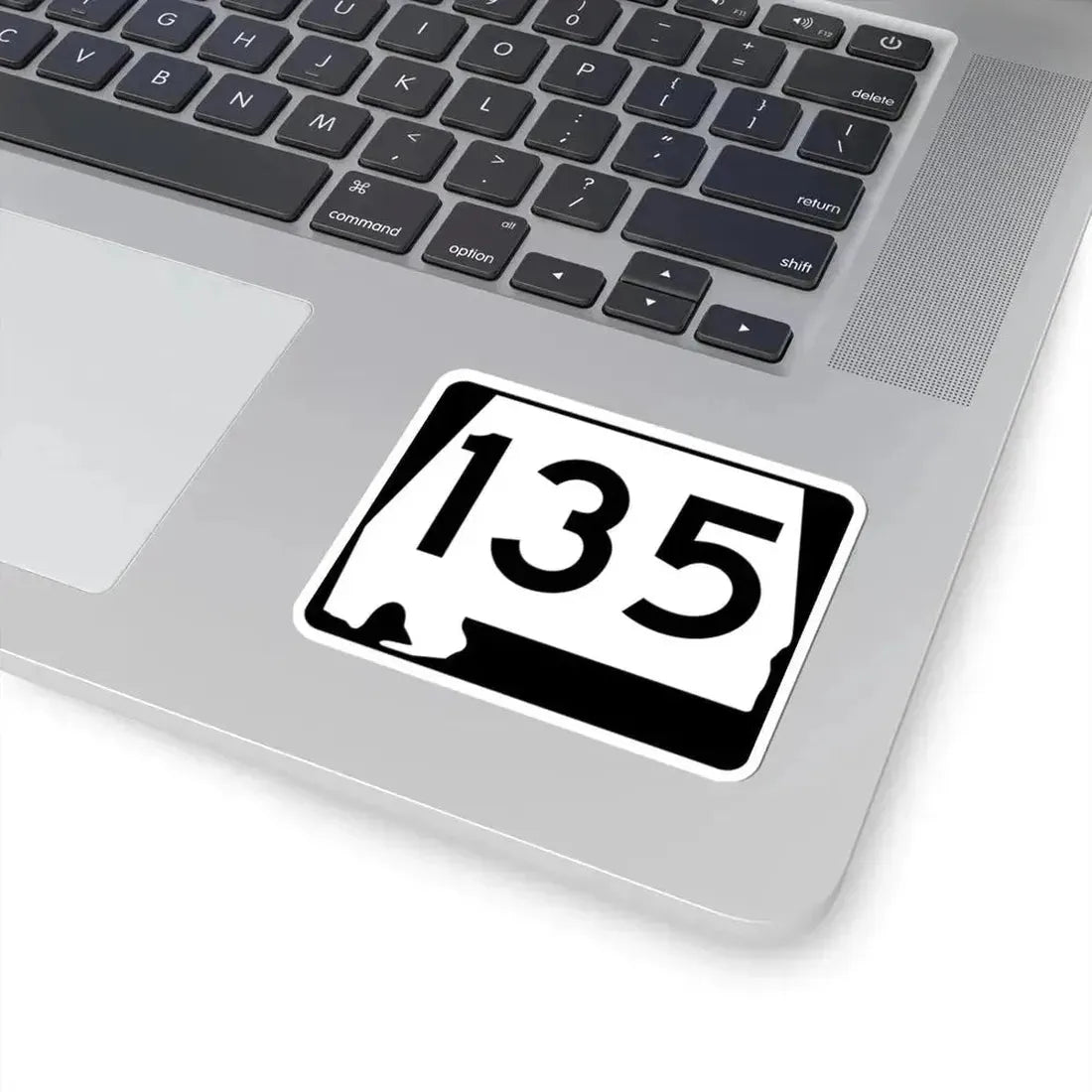 Alabama 135 (Alabama) (Road Sign) STICKER Vinyl Kiss-Cut Decal - The Sticker Space