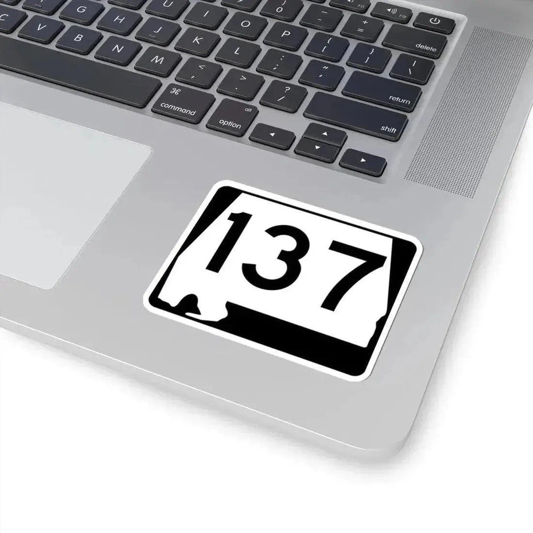 Alabama 137 (Alabama) (Road Sign) STICKER Vinyl Kiss-Cut Decal - The Sticker Space