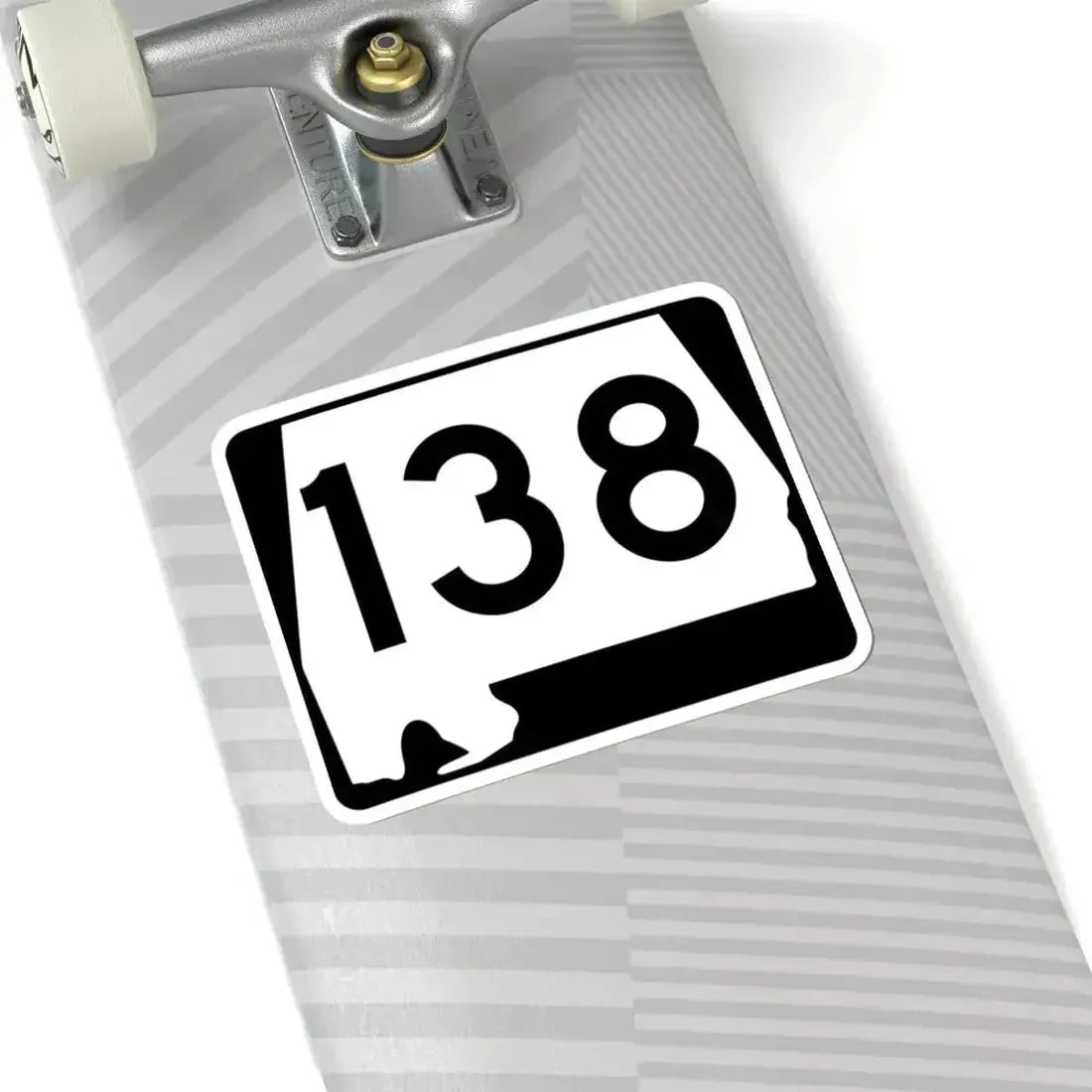 Alabama 138 (Alabama) (Road Sign) STICKER Vinyl Kiss-Cut Decal - The Sticker Space