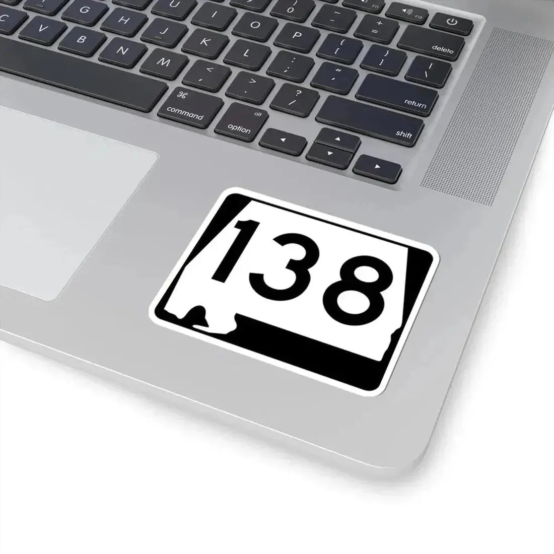 Alabama 138 (Alabama) (Road Sign) STICKER Vinyl Kiss-Cut Decal - The Sticker Space