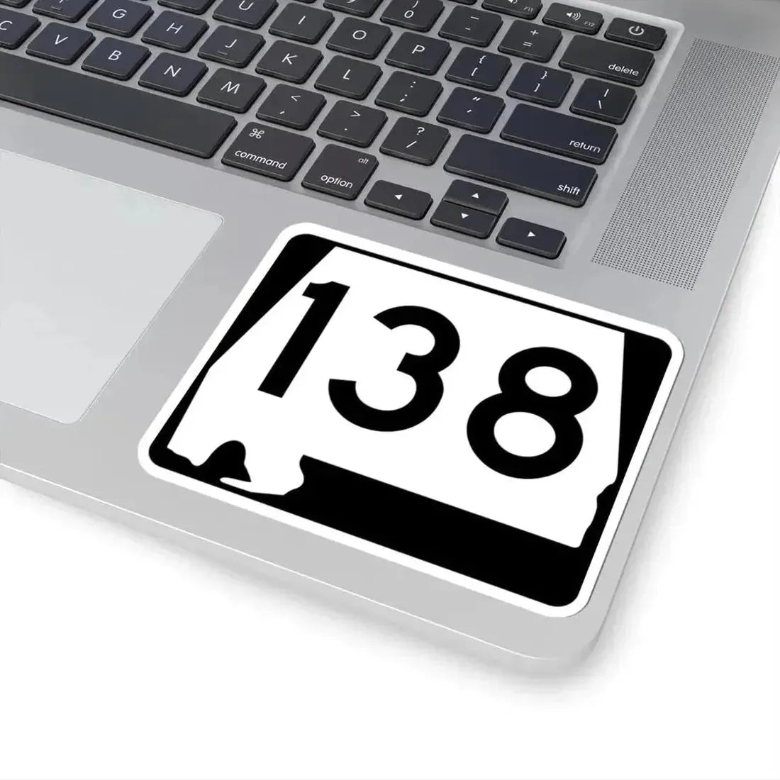 Alabama 138 (Alabama) (Road Sign) STICKER Vinyl Kiss-Cut Decal - The Sticker Space