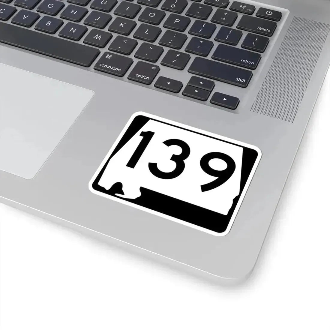 Alabama 139 (Alabama) (Road Sign) STICKER Vinyl Kiss-Cut Decal - The Sticker Space