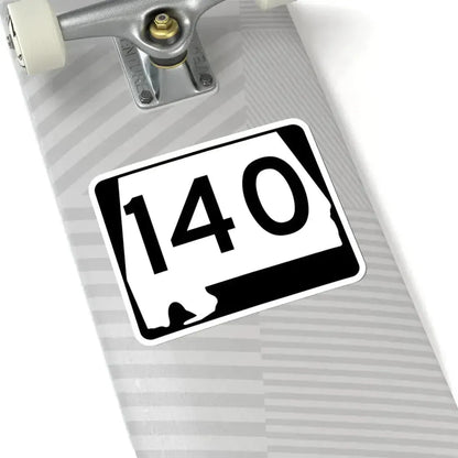 Alabama 140 (Alabama) (Road Sign) STICKER Vinyl Kiss-Cut Decal - The Sticker Space