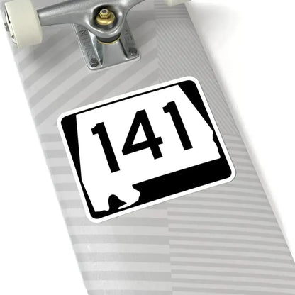 Alabama 141 (Alabama) (Road Sign) STICKER Vinyl Kiss-Cut Decal - The Sticker Space