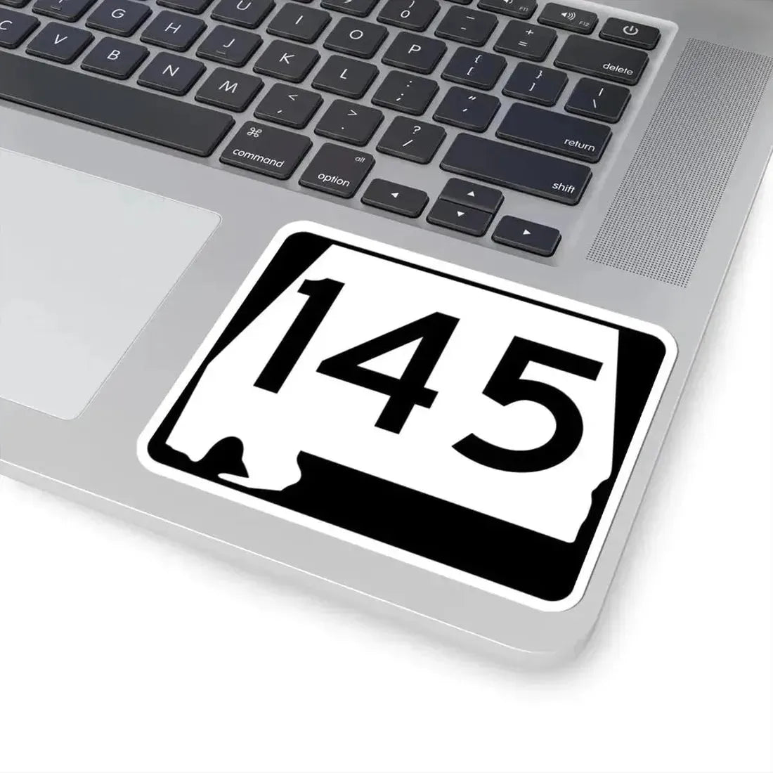 Alabama 145 (Alabama) (Road Sign) STICKER Vinyl Kiss-Cut Decal - The Sticker Space