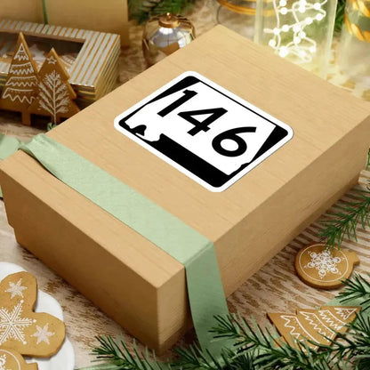 Alabama 146 (Alabama) (Road Sign) STICKER Vinyl Kiss-Cut Decal - The Sticker Space