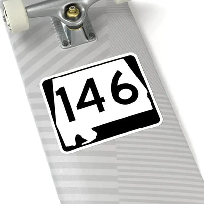 Alabama 146 (Alabama) (Road Sign) STICKER Vinyl Kiss-Cut Decal - The Sticker Space