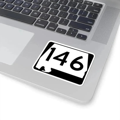 Alabama 146 (Alabama) (Road Sign) STICKER Vinyl Kiss-Cut Decal - The Sticker Space