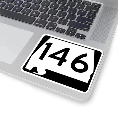 Alabama 146 (Alabama) (Road Sign) STICKER Vinyl Kiss-Cut Decal - The Sticker Space