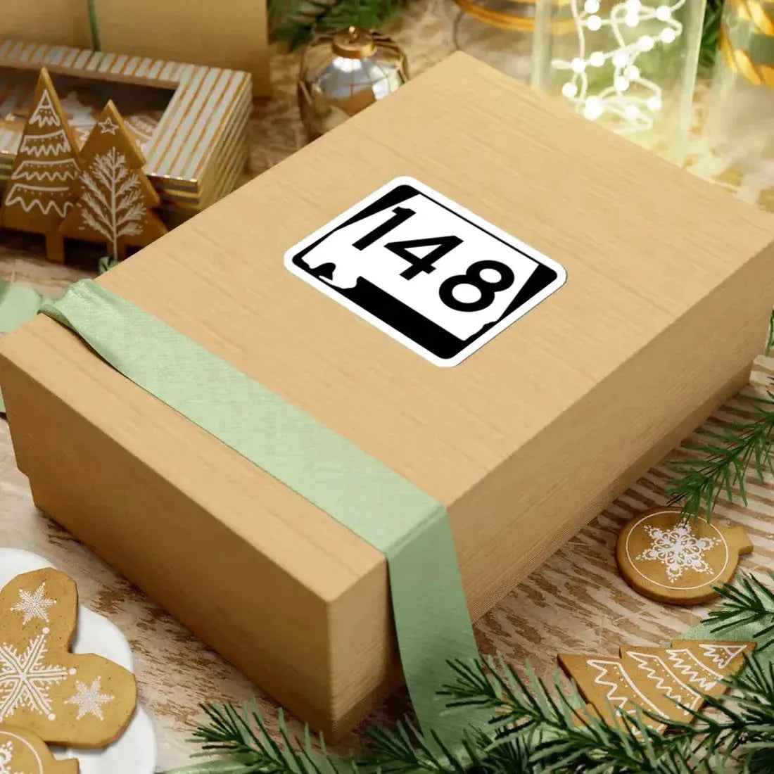 Alabama 148 (Alabama) (Road Sign) STICKER Vinyl Kiss-Cut Decal - The Sticker Space