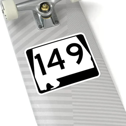 Alabama 149 (Alabama) (Road Sign) STICKER Vinyl Kiss-Cut Decal - The Sticker Space