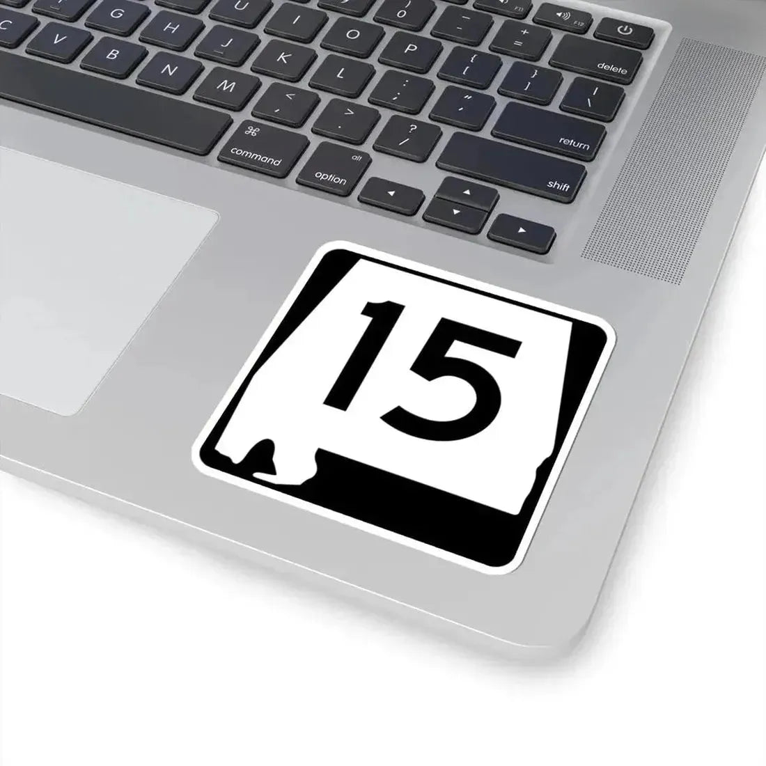 Alabama 15 (Alabama) (Road Sign) STICKER Vinyl Kiss-Cut Decal - The Sticker Space