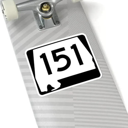 Alabama 151 (Alabama) (Road Sign) STICKER Vinyl Kiss-Cut Decal - The Sticker Space