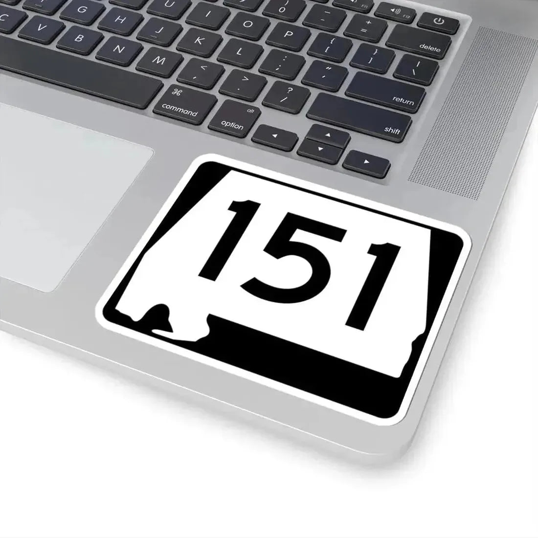 Alabama 151 (Alabama) (Road Sign) STICKER Vinyl Kiss-Cut Decal - The Sticker Space