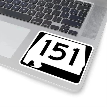 Alabama 151 (Alabama) (Road Sign) STICKER Vinyl Kiss-Cut Decal - The Sticker Space