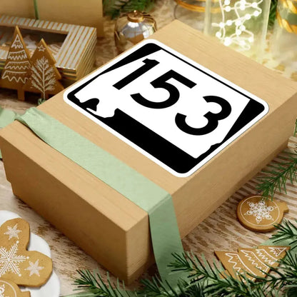 Alabama 153 (Alabama) (Road Sign) STICKER Vinyl Kiss-Cut Decal - The Sticker Space