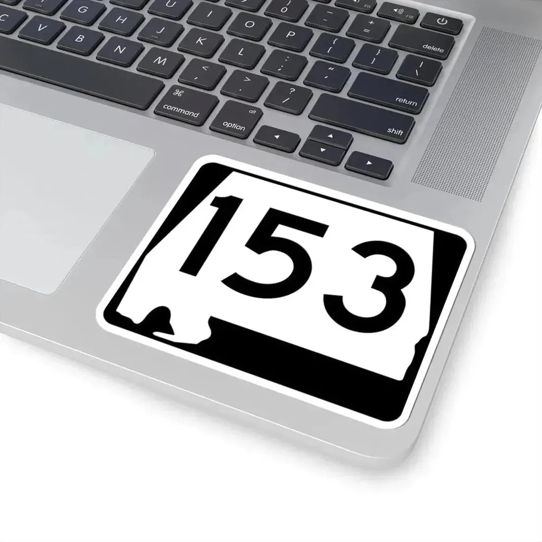 Alabama 153 (Alabama) (Road Sign) STICKER Vinyl Kiss-Cut Decal - The Sticker Space