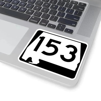 Alabama 153 (Alabama) (Road Sign) STICKER Vinyl Kiss-Cut Decal - The Sticker Space