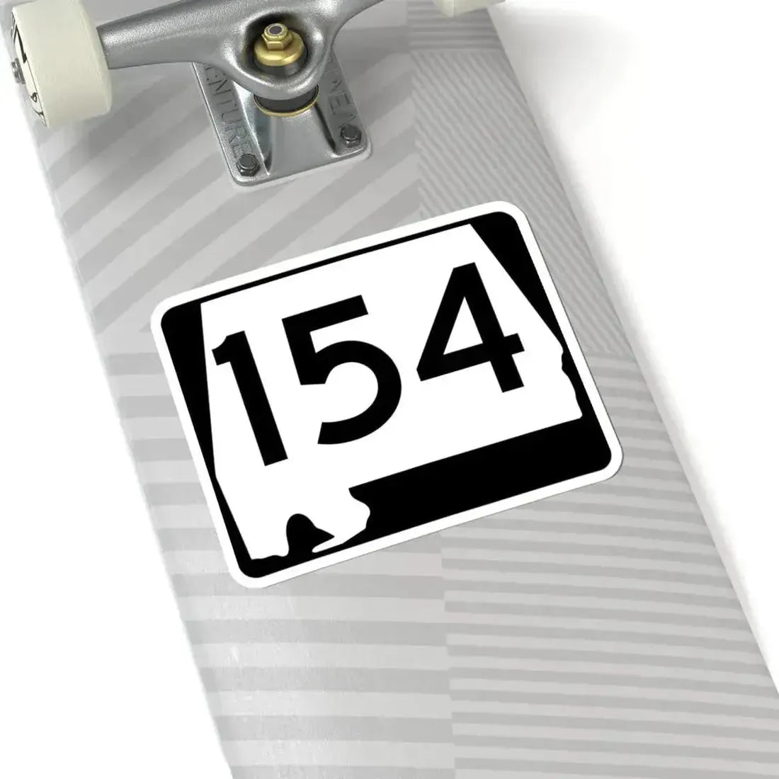 Alabama 154 (Alabama) (Road Sign) STICKER Vinyl Kiss-Cut Decal - The Sticker Space