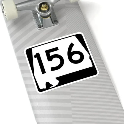 Alabama 156 (Alabama) (Road Sign) STICKER Vinyl Kiss-Cut Decal - The Sticker Space