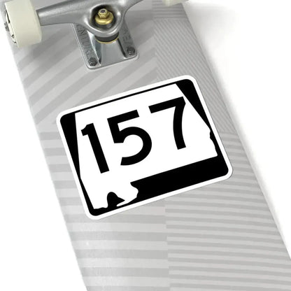 Alabama 157 (Alabama) (Road Sign) STICKER Vinyl Kiss-Cut Decal - The Sticker Space