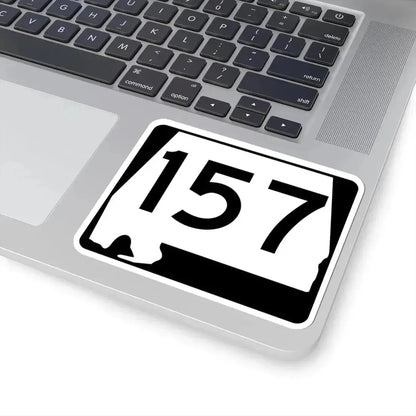 Alabama 157 (Alabama) (Road Sign) STICKER Vinyl Kiss-Cut Decal - The Sticker Space