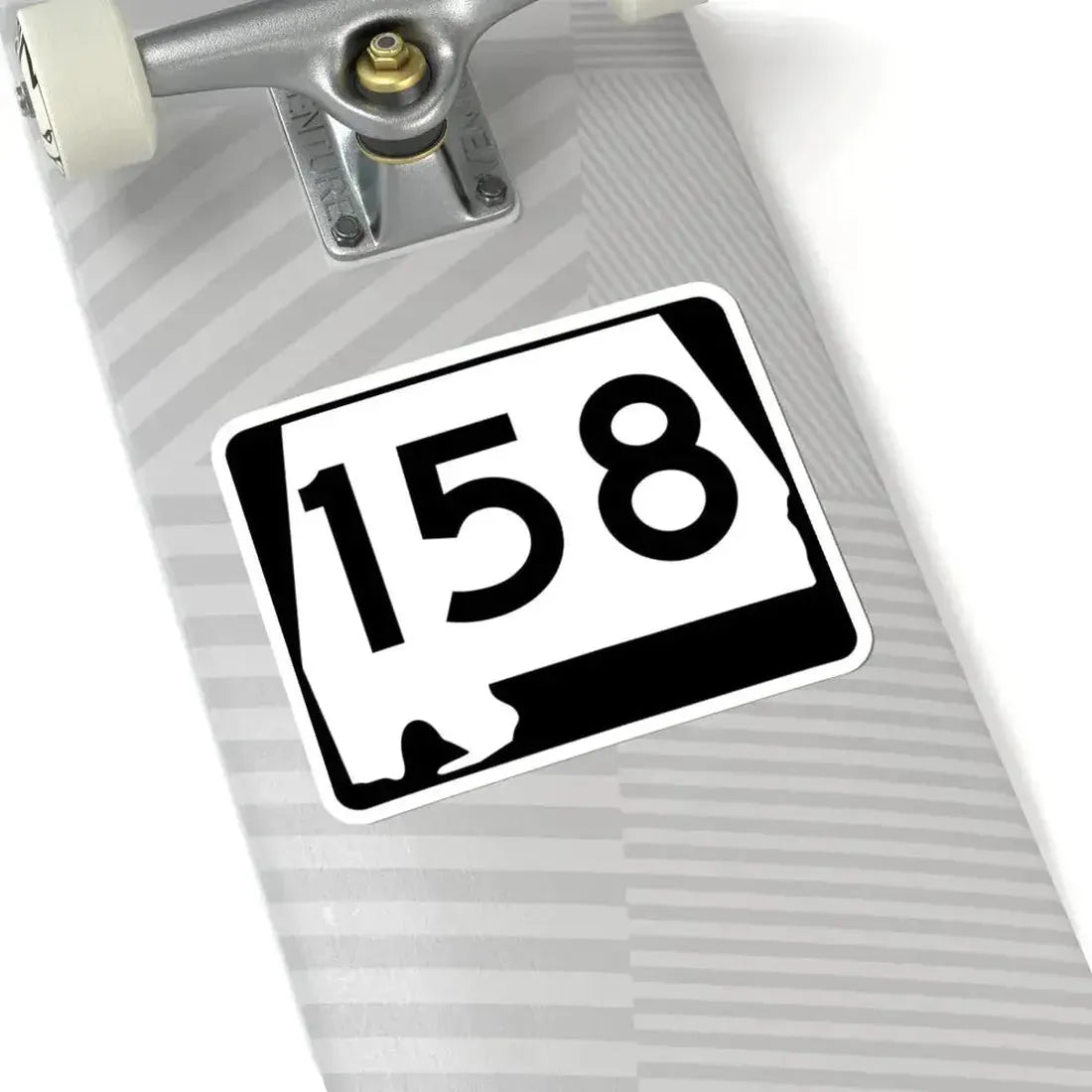 Alabama 158 (Alabama) (Road Sign) STICKER Vinyl Kiss-Cut Decal - The Sticker Space