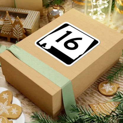 Alabama 16 (Alabama) (Road Sign) STICKER Vinyl Kiss-Cut Decal - The Sticker Space