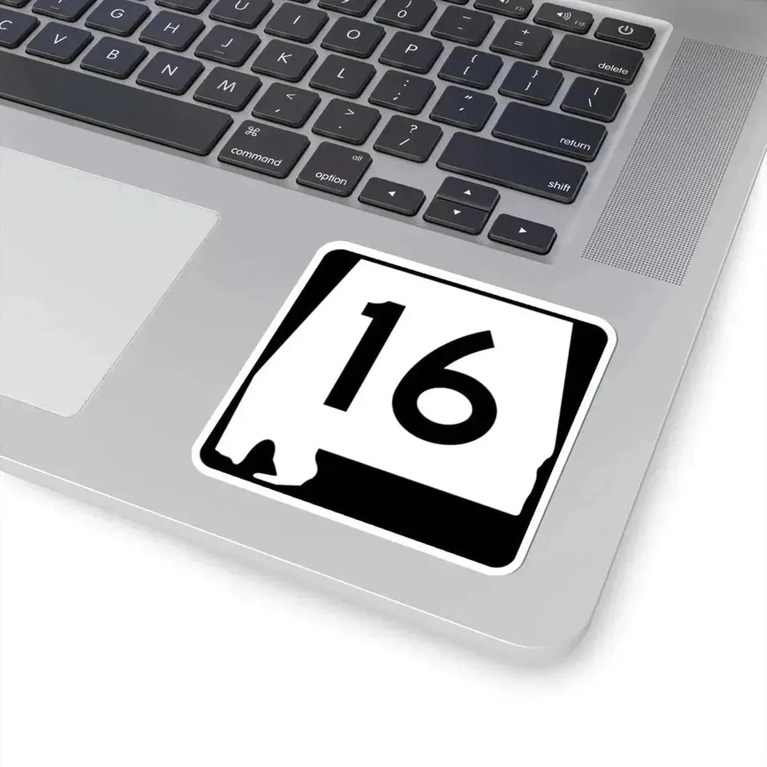 Alabama 16 (Alabama) (Road Sign) STICKER Vinyl Kiss-Cut Decal - The Sticker Space