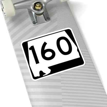 Alabama 160 (Alabama) (Road Sign) STICKER Vinyl Kiss-Cut Decal - The Sticker Space