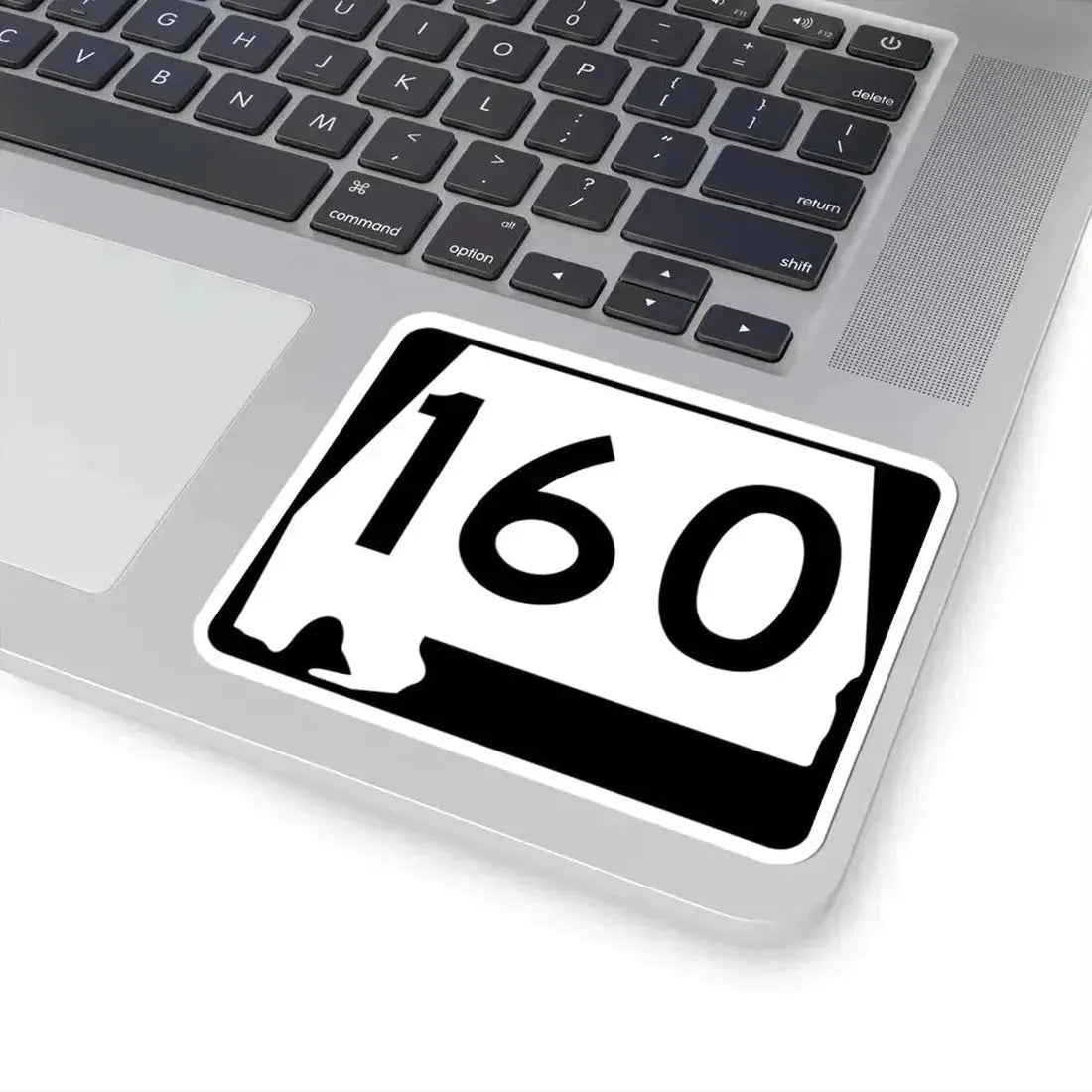 Alabama 160 (Alabama) (Road Sign) STICKER Vinyl Kiss-Cut Decal - The Sticker Space