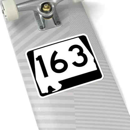 Alabama 163 (Alabama) (Road Sign) STICKER Vinyl Kiss-Cut Decal - The Sticker Space