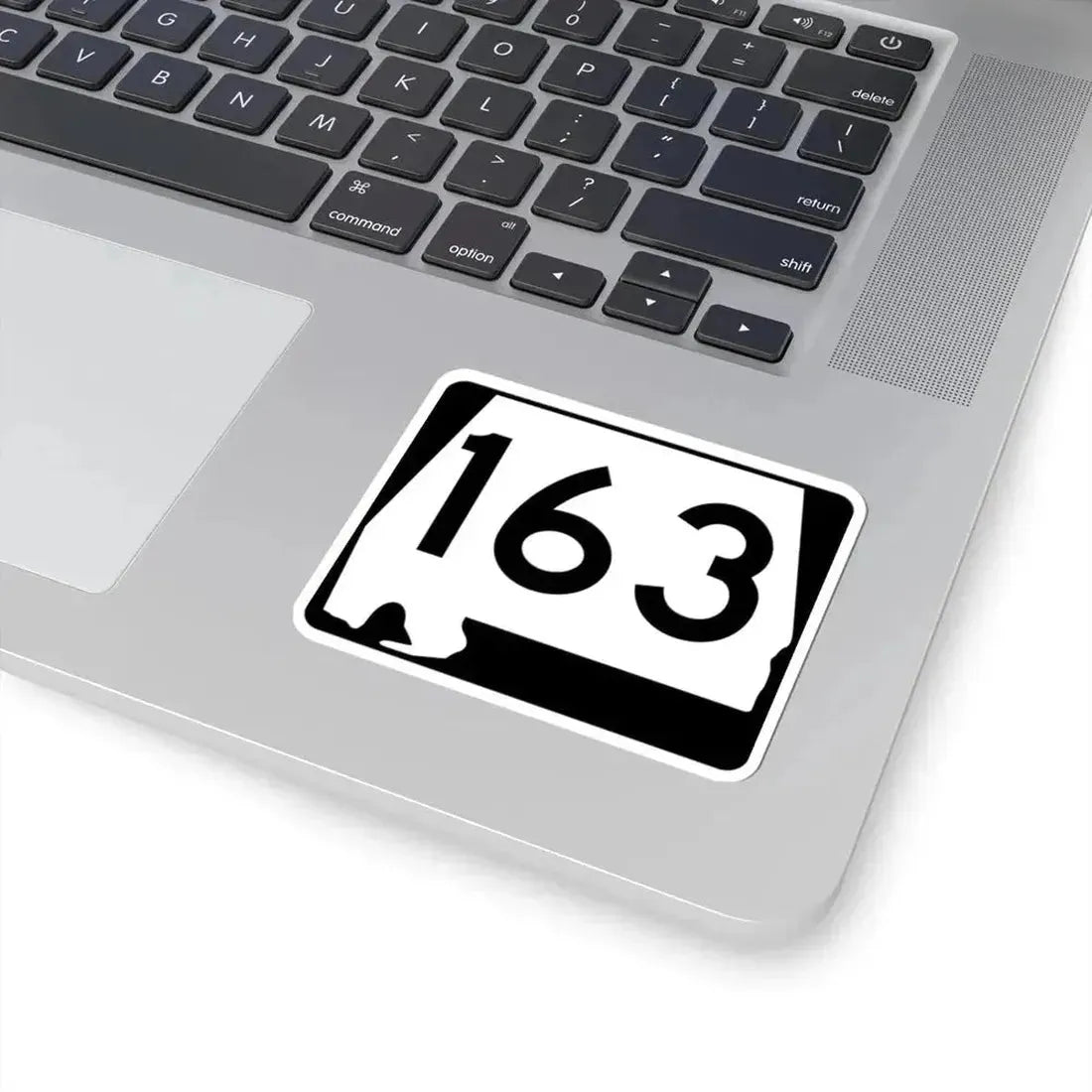 Alabama 163 (Alabama) (Road Sign) STICKER Vinyl Kiss-Cut Decal - The Sticker Space