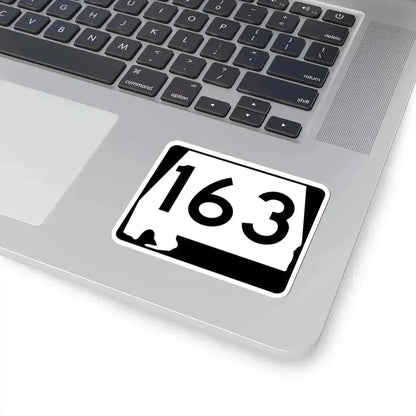 Alabama 163 (Alabama) (Road Sign) STICKER Vinyl Kiss-Cut Decal - The Sticker Space