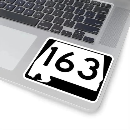 Alabama 163 (Alabama) (Road Sign) STICKER Vinyl Kiss-Cut Decal - The Sticker Space