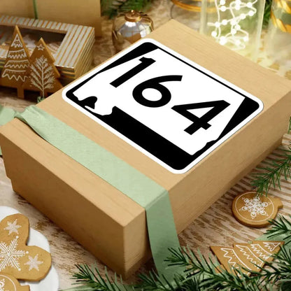 Alabama 164 (Alabama) (Road Sign) STICKER Vinyl Kiss-Cut Decal - The Sticker Space