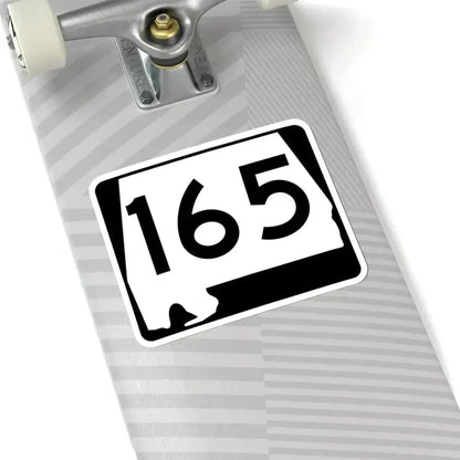 Alabama 165 (Alabama) (Road Sign) STICKER Vinyl Kiss-Cut Decal - The Sticker Space