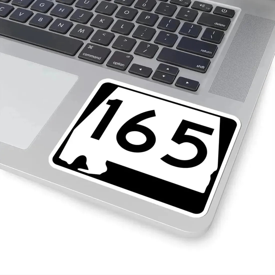 Alabama 165 (Alabama) (Road Sign) STICKER Vinyl Kiss-Cut Decal - The Sticker Space