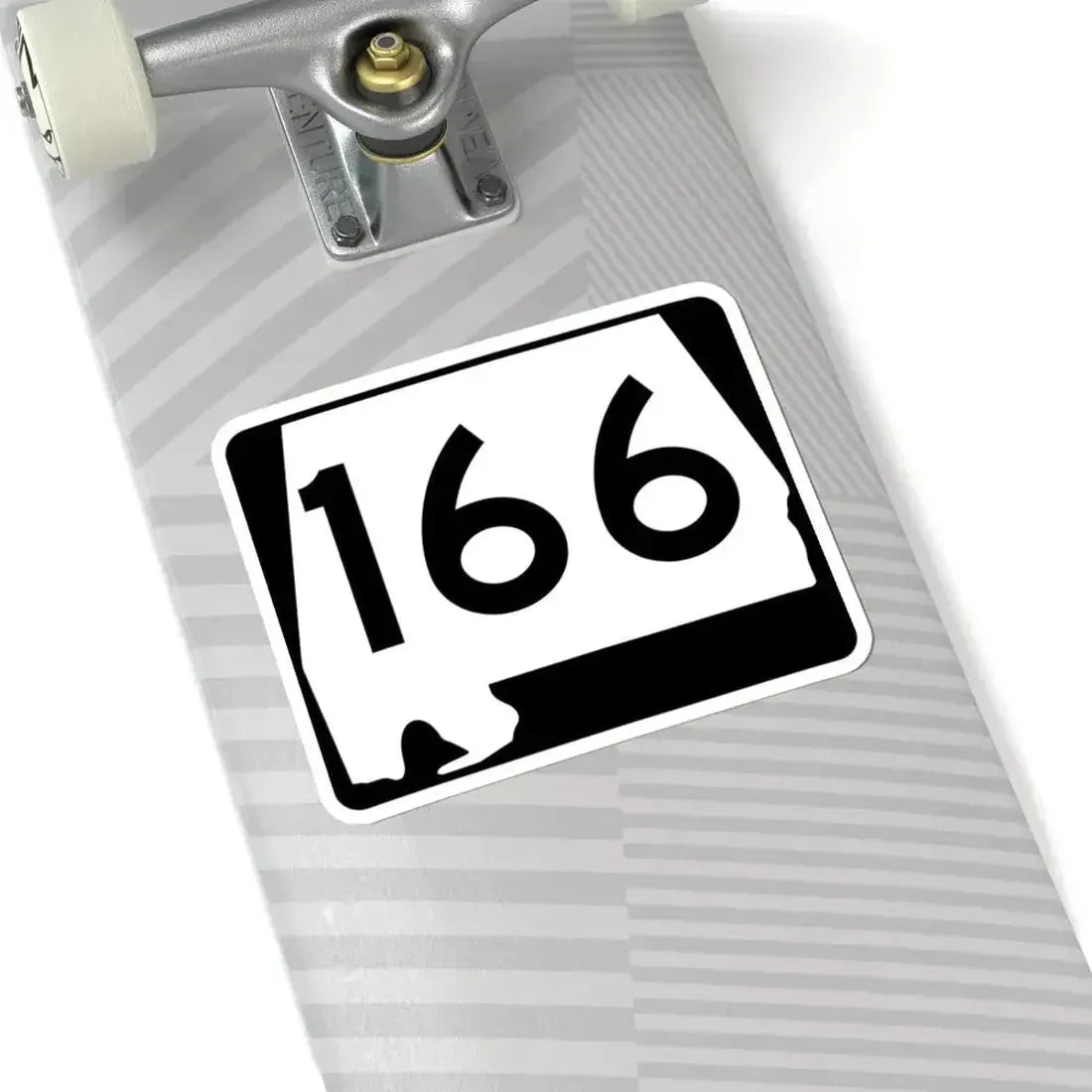Alabama 166 (Alabama) (Road Sign) STICKER Vinyl Kiss-Cut Decal - The Sticker Space