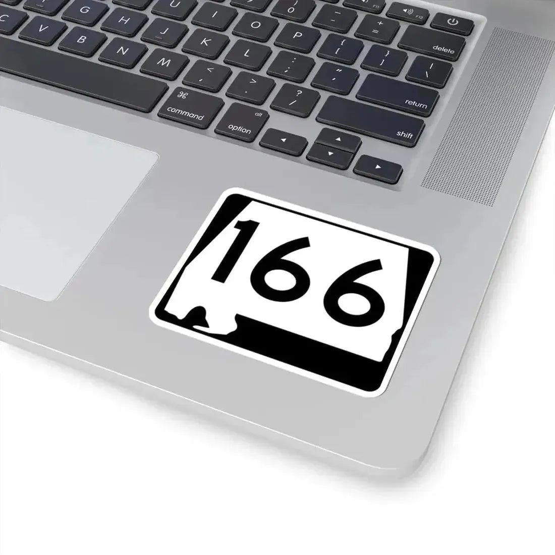 Alabama 166 (Alabama) (Road Sign) STICKER Vinyl Kiss-Cut Decal - The Sticker Space