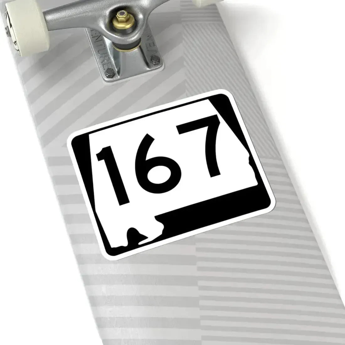 Alabama 167 (Alabama) (Road Sign) STICKER Vinyl Kiss-Cut Decal - The Sticker Space
