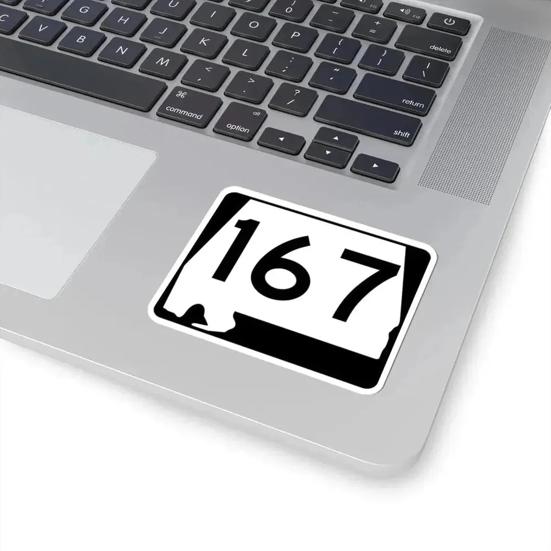 Alabama 167 (Alabama) (Road Sign) STICKER Vinyl Kiss-Cut Decal - The Sticker Space