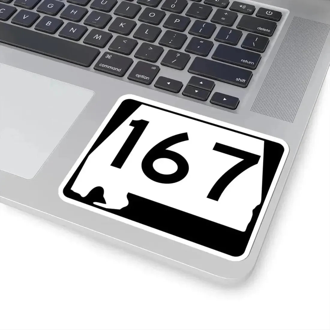 Alabama 167 (Alabama) (Road Sign) STICKER Vinyl Kiss-Cut Decal - The Sticker Space