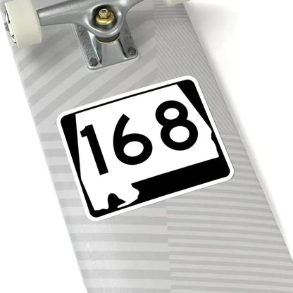 Alabama 168 (Alabama) (Road Sign) STICKER Vinyl Kiss-Cut Decal - The Sticker Space