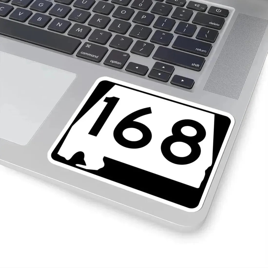 Alabama 168 (Alabama) (Road Sign) STICKER Vinyl Kiss-Cut Decal - The Sticker Space