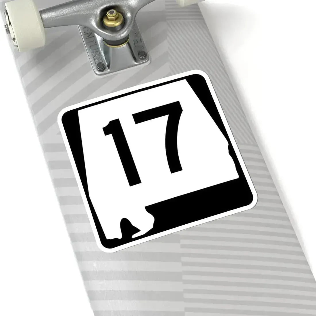 Alabama 17 (Alabama) (Road Sign) STICKER Vinyl Kiss-Cut Decal - The Sticker Space