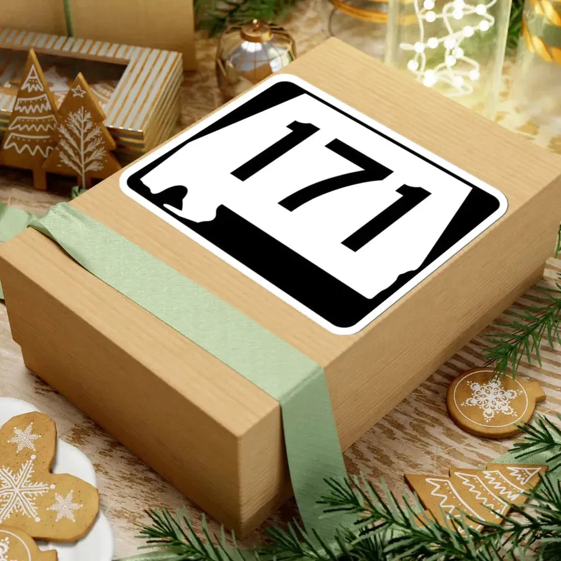 Alabama 171 (Alabama) (Road Sign) STICKER Vinyl Kiss-Cut Decal - The Sticker Space